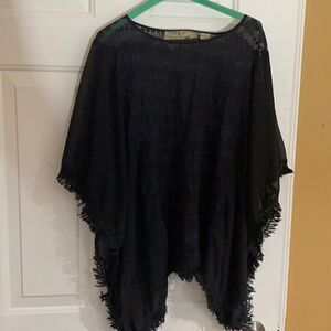 Gorgeous Black Shawl